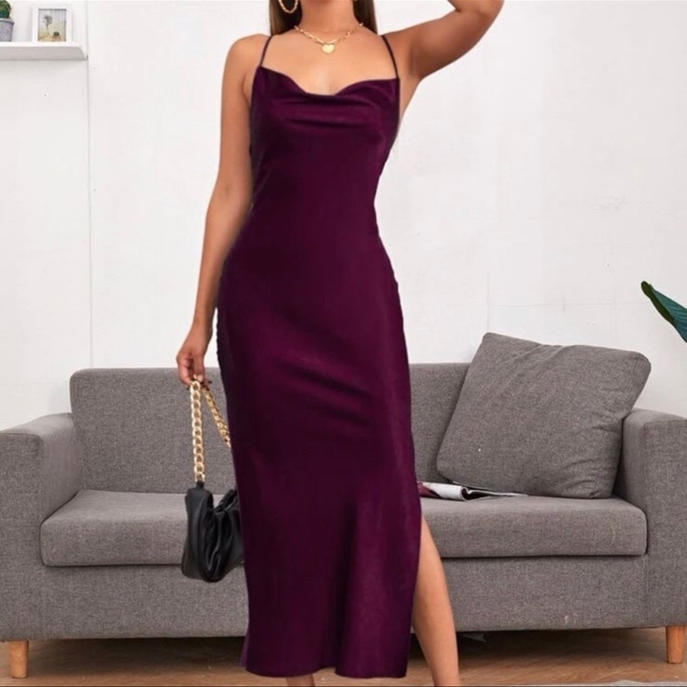 Satin dress - Picture 5 of 5